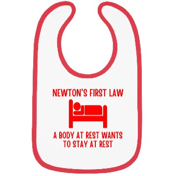Discover Newton's First Law Bibs