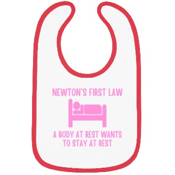 Discover Newton's First Law Bibs