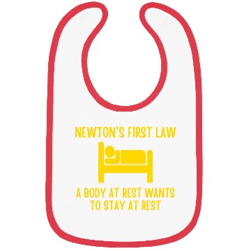 Discover Newton's First Law Bibs