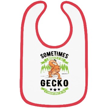 Discover Gecko Gift Leopard Bibs