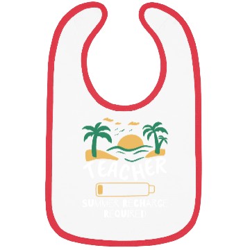 Discover Teacher Summer Recharge Required Bibs