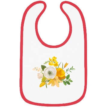 Discover Yellow Flower Bibs