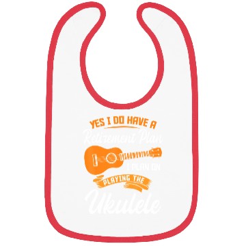 Discover Funny Retirement Ukulele Player Guitar Bibs