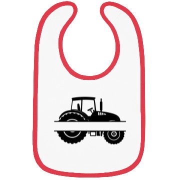 Discover Farm tractor emblem Bibs