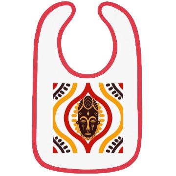 Discover Gothic Mystic African Mask Bibs Design