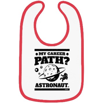 Discover Astronaut Saturn space planet Bibs