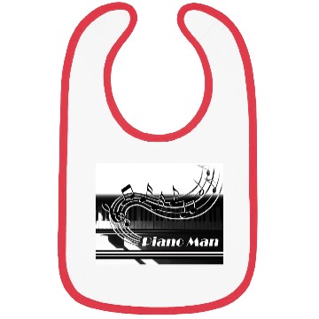 Discover Piano Man Bibs
