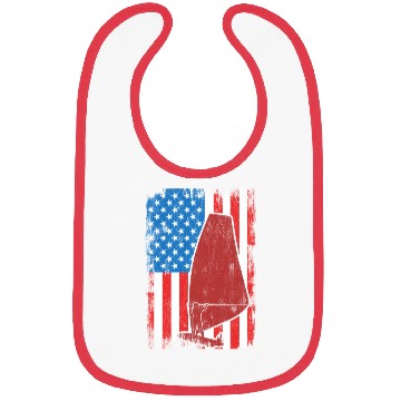 Discover USA Patriotic Windsurfer Bibs