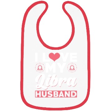 Discover I love my Libra Husband Bibs