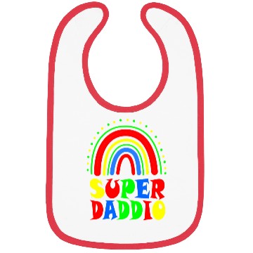 Discover Super Daddio Bibs