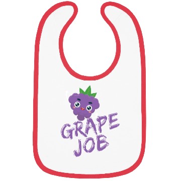Discover Grape Job Bibs