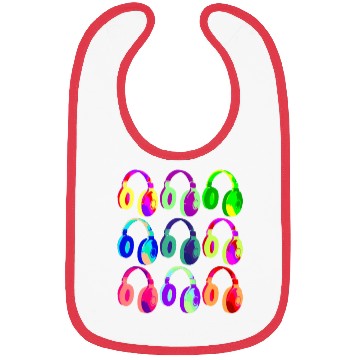 Discover EDM DJ Headphones Dance Rave Music Festival Bibs