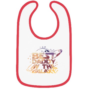 Discover Best Daddy in the Galaxy Bibs