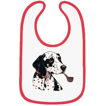 Discover Dalmatian Tabacco Bibs