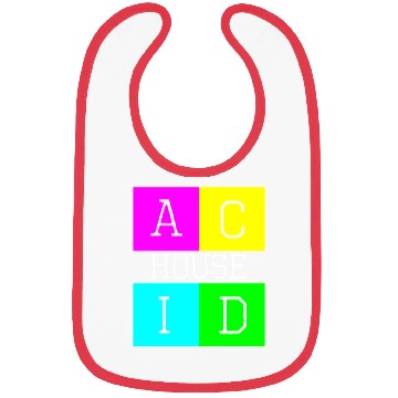 Discover Acid house logo Bibs