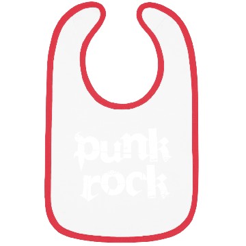 Discover punk rock bold text Bibs