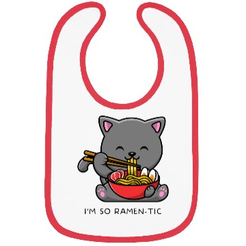 Discover I m so ramen -tic Bibs