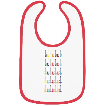 Discover Electric Guitar Guitar Player Instrument Bibs