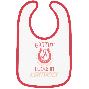 Discover Gattinâ€™ Lucky In Kentucky Horse Racing Derby Bibs