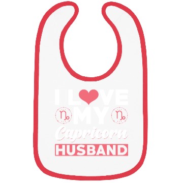 Discover I love my Capricorn Husband Bibs
