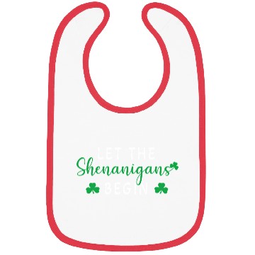 Discover Let The Shenanigans Begin Saint Patric Day Bibs