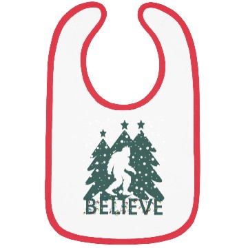 Discover Believe In Bigfoot Lights Sasquatch Bibs