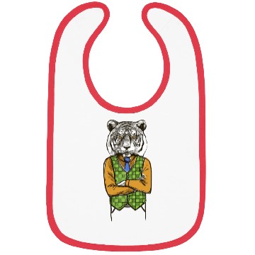 Discover Tiger Wearing classic Bibs