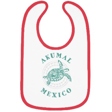 Discover Akumal Meco T Tattoo Sea Turtle Bibs