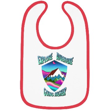 Discover Neon Mountains hiking Bibs