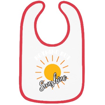 Discover Nothing But Sunshine e Summer Vacation Positivity Bibs