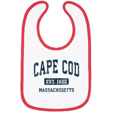 Discover Cape Cod Massachusetts Ma Vintage Athletic Bibs