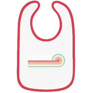 Discover Island North Carolina Bibs