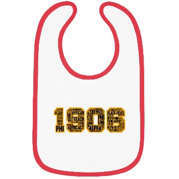 Discover Mens Alpha African Fraternity Hand Sign 1906 Words Bibs