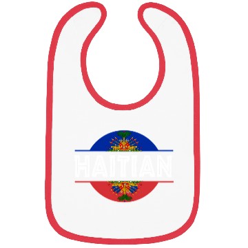 Discover Haitian Flag Haiti Coat Of Arm Ayiti Day Pride Bibs