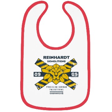 Discover Overwatch 2 Reinhardt Demolitions Icon Logo Bibs