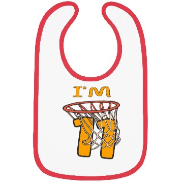 Discover I'M 11 Baetball Py Celebration Bibs