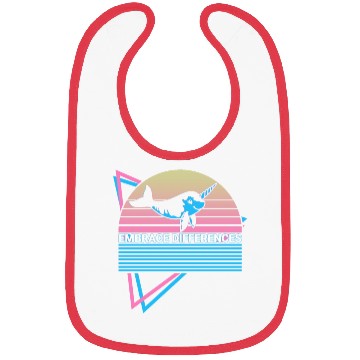 Discover Narwhal Retro Bibs