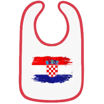 Discover Croatian Flag Bibs