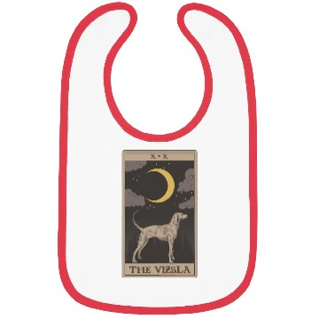 Discover Viszla Dog Viszla Tarot Card Bibs