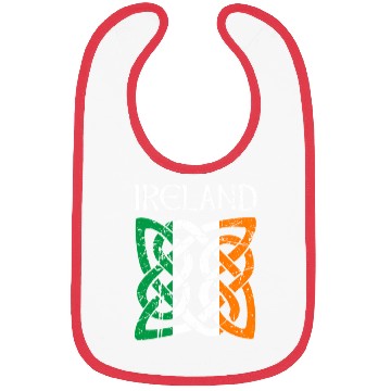 Discover St Patric Day Celtic Knot Ireland Bibs