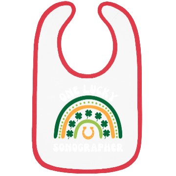 Discover Sonographer Ultrasound Techian St Patrick'S Day Bibs