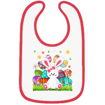 Discover Easter Bunny Toddler Easter Bibs