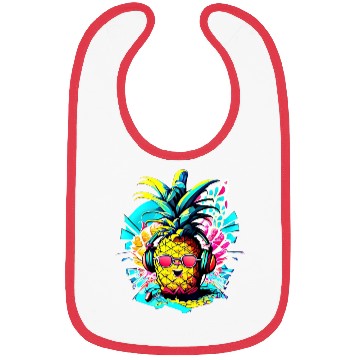 Discover Tropic Beats: Pineapple Party Vibes Bibs