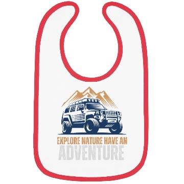 Discover Explore nature have an adventure Bibs