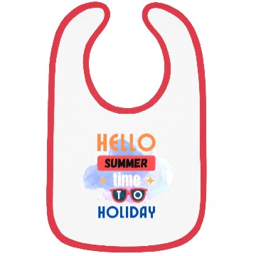 Discover hello summer time to holiday Bibs