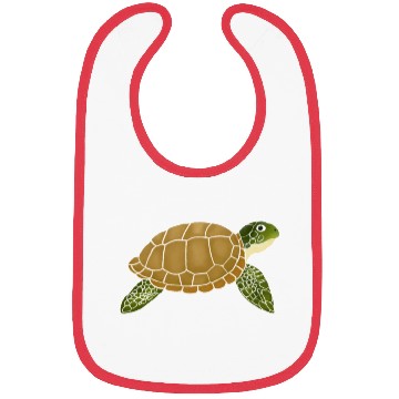 Discover Graceful Turtle: A Serene Journey Bibs