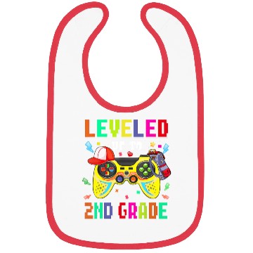 Discover 2nd Grade Gamer First Day Second Grade Boys Back Bibs