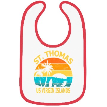 Discover Travel St Thomas Us Virgin Islands Vacation Souven Bibs
