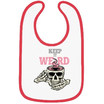 Discover Morbid Keep It Weird Bibs