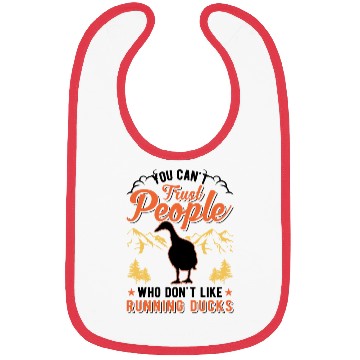 Discover Indian Runner Gift Running Duck Bibs